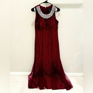 R&M Richard’s Red Formal Dress Sz 10